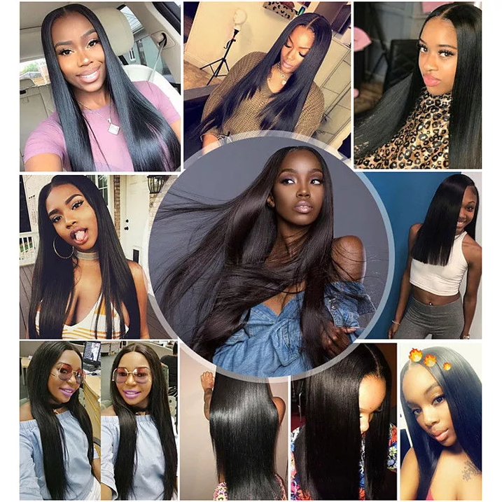 Double Drawn Vietnamese Raw Straight Human Hair Bundles (20, 22, 24, 26 inch) - Glamorize Hair & Beauty 