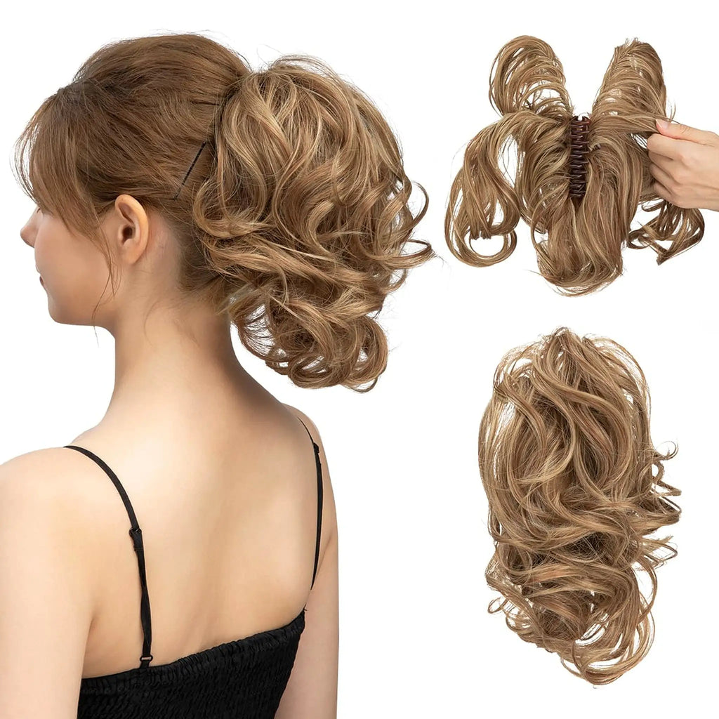 ChicMess Clip-In Hair Bun - Glamorize Hair & Beauty 