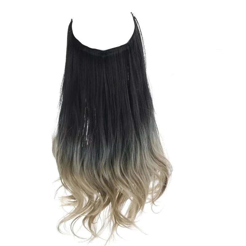 AuraLift Invisible Halo Hair Extensions (Mix Variants) - Glamorize Hair & Beauty 