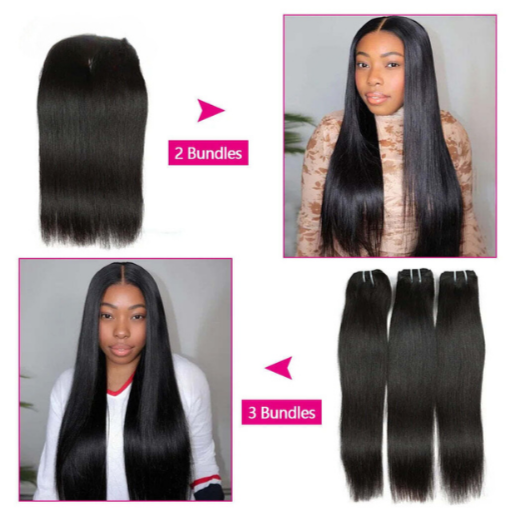 SilkStraight 15A Vietnamese Raw Hair Bundles - Glamorize Hair & Beauty 