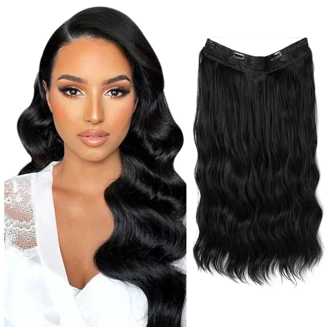 WaveGlam Clip-In Wavy Hair Extensions - Glamorize Hair & Beauty 