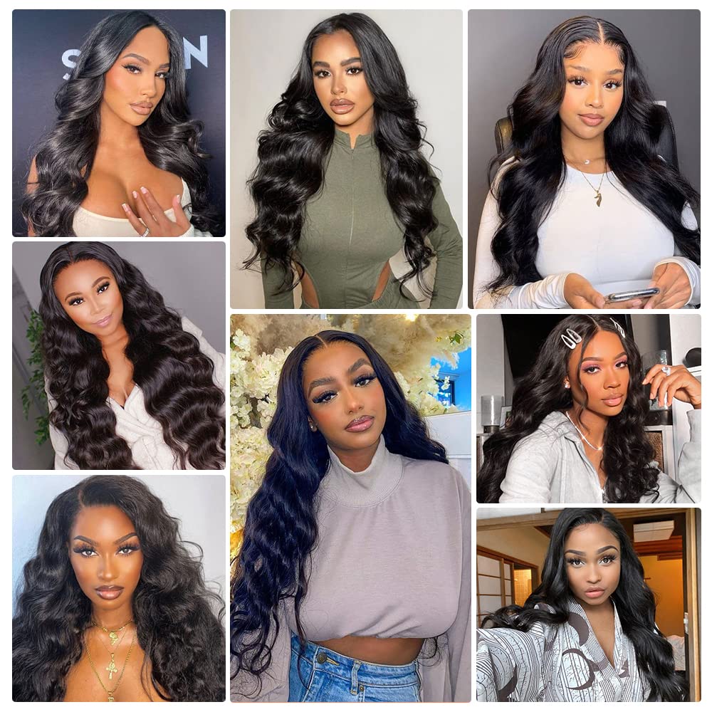 Lux Brazilian Body Wave Ponytail – Wrap Around Drawstring Extension - Glamorize Hair & Beauty 