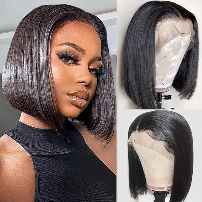 Instant Glam Glueless 4x4 HD Lace Bob Wig | Ready-to-Wear Perfection - Glamorize Hair & Beauty 