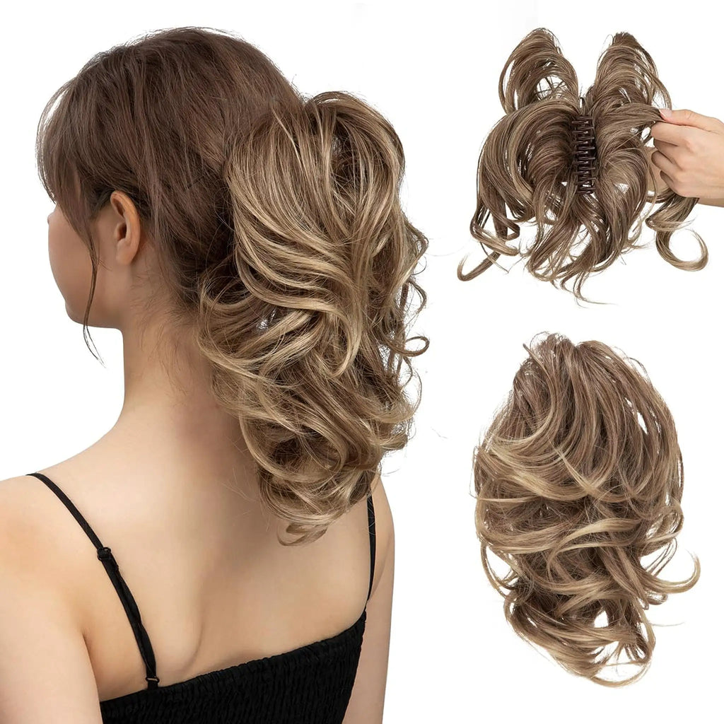 ChicMess Clip-In Hair Bun - Glamorize Hair & Beauty 