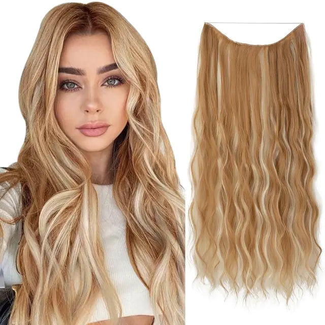 WaveGlam Clip-In Wavy Hair Extensions - Glamorize Hair & Beauty 