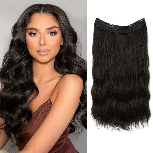 WaveGlam Clip-In Wavy Hair Extensions - Glamorize Hair & Beauty 