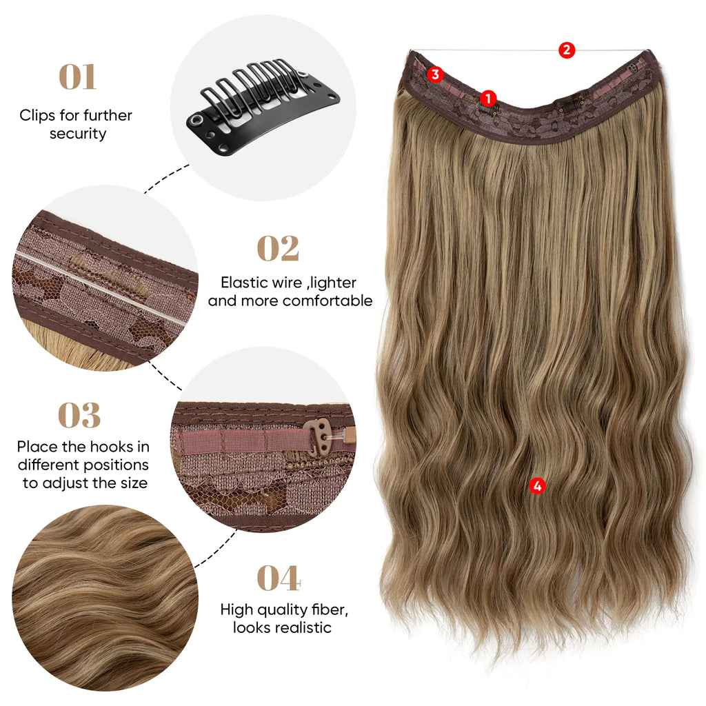 SilhouetteBlend Clip-In Hair Extensions - Glamorize Hair & Beauty 