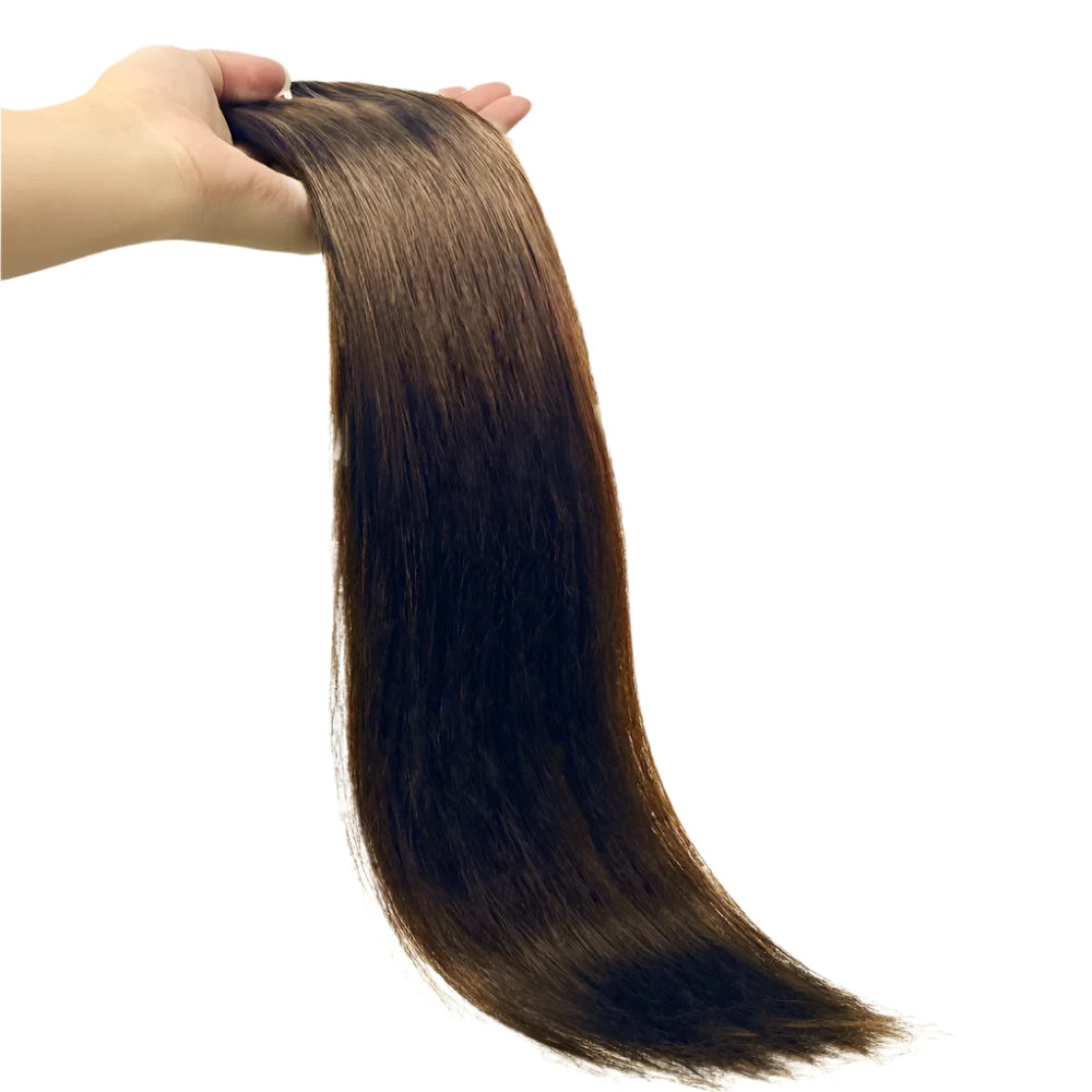 Silky Straight Clip-In Extensions – 100% Brazilian Virgin Hair - Glamorize Hair & Beauty 