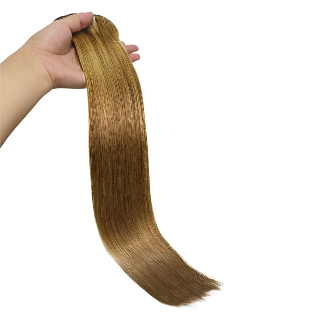 Silky Straight Clip-In Extensions – 100% Brazilian Virgin Hair - Glamorize Hair & Beauty 