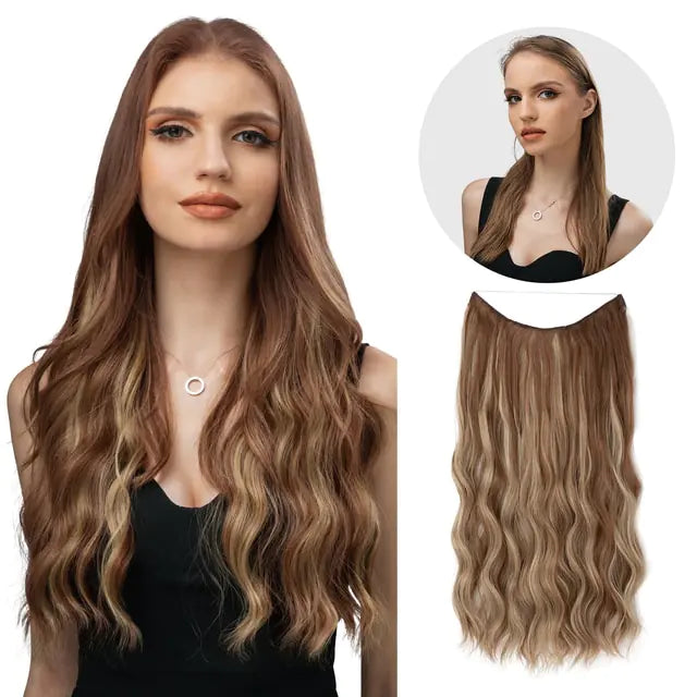 WaveGlam Clip-In Wavy Hair Extensions - Glamorize Hair & Beauty 