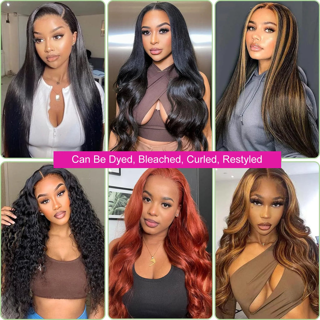 Natural Straight Clip-In Extensions – 100% Brazilian Virgin Hair - Glamorize Hair & Beauty 