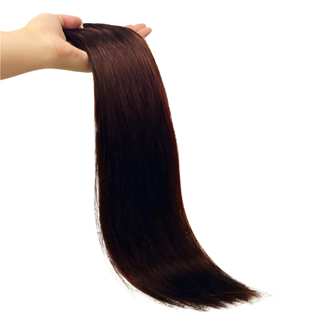 Silky Straight Clip-In Extensions – 100% Brazilian Virgin Hair - Glamorize Hair & Beauty 