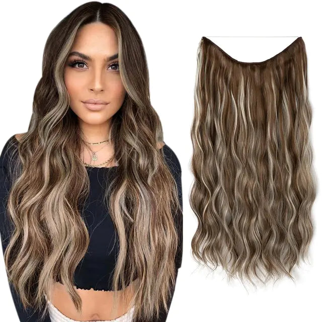 WaveGlam Clip-In Wavy Hair Extensions - Glamorize Hair & Beauty 