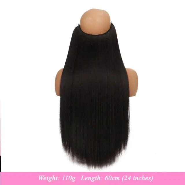 SilkFlex No-Clip Synthetic Hair Extension - Glamorize Hair & Beauty 