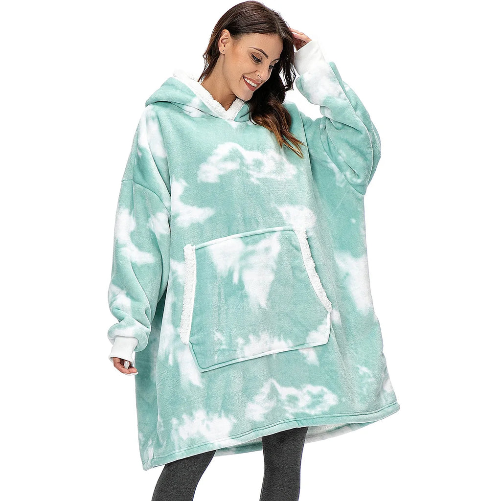 CozyWrap Sleeved Blanket Robe - Glamorize Hair & Beauty 