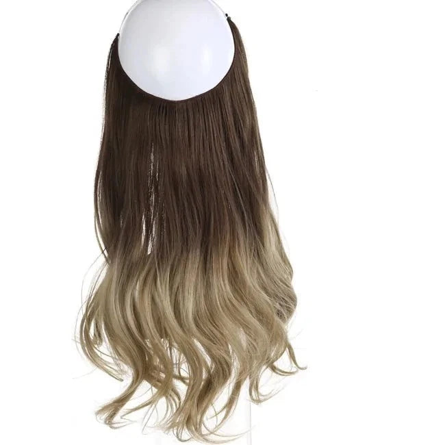 AuraLift Invisible Halo Hair Extensions (Mix Variants) - Glamorize Hair & Beauty 