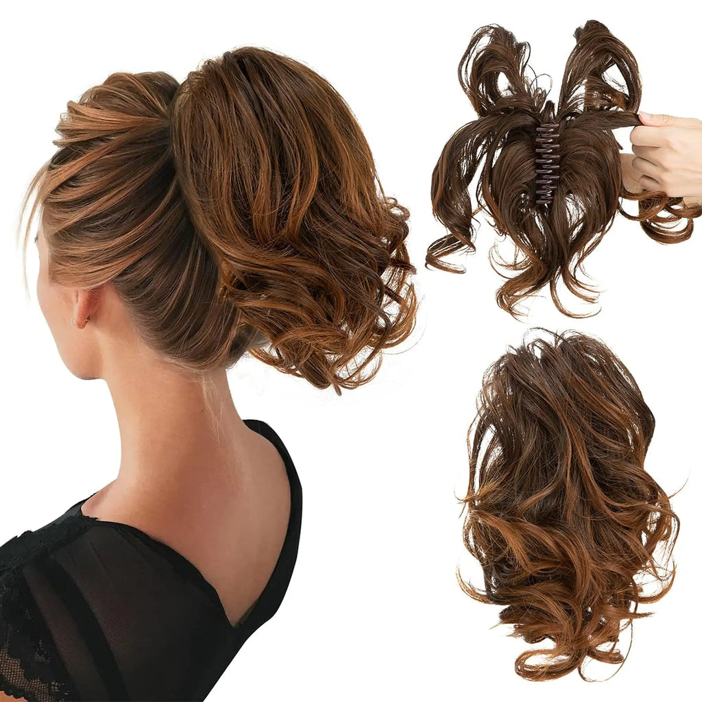 ChicMess Clip-In Hair Bun - Glamorize Hair & Beauty 