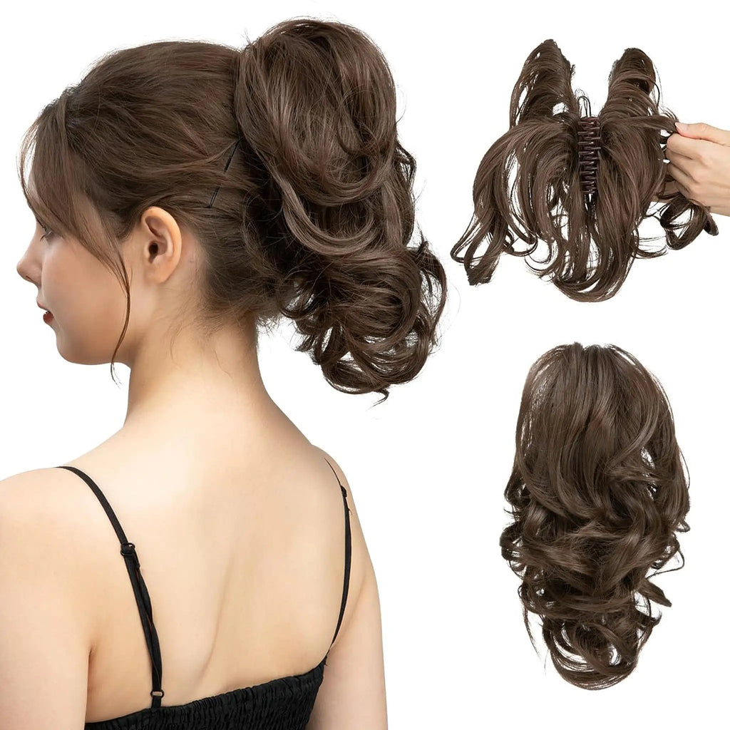 ChicMess Clip-In Hair Bun - Glamorize Hair & Beauty 