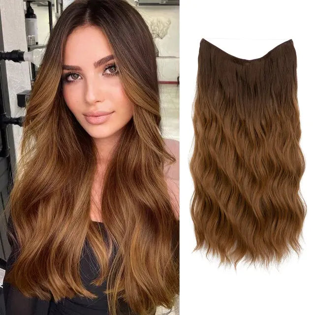 WaveGlam Clip-In Wavy Hair Extensions - Glamorize Hair & Beauty 