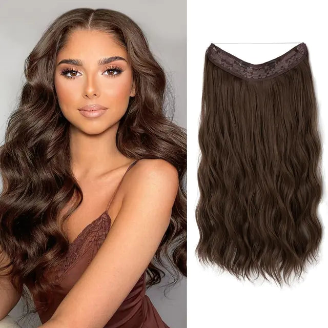 WaveGlam Clip-In Wavy Hair Extensions - Glamorize Hair & Beauty 