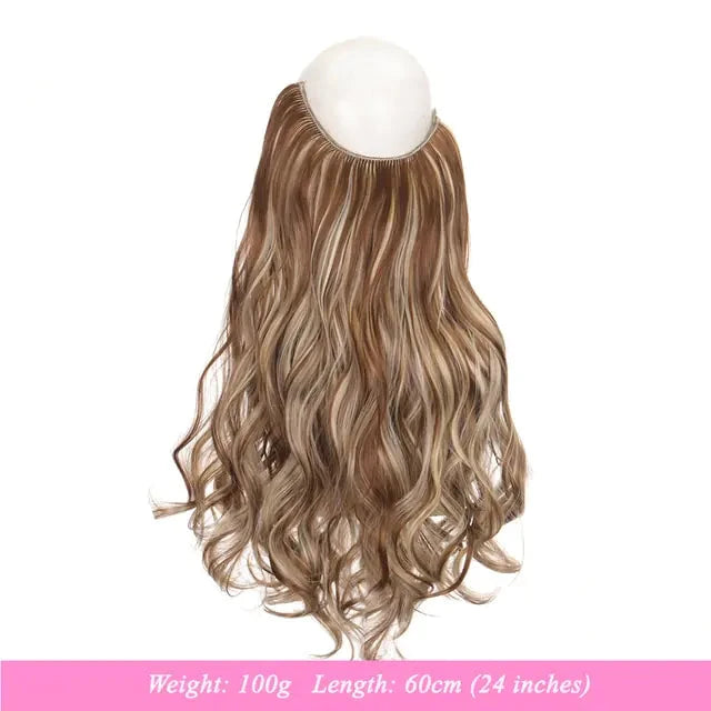 SilkFlex No-Clip Synthetic Hair Extension - Glamorize Hair & Beauty 