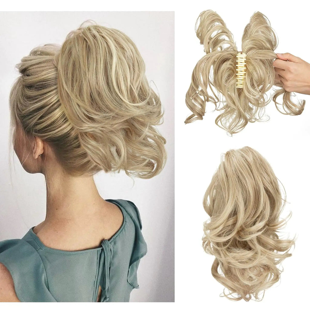 ChicMess Clip-In Hair Bun - Glamorize Hair & Beauty 