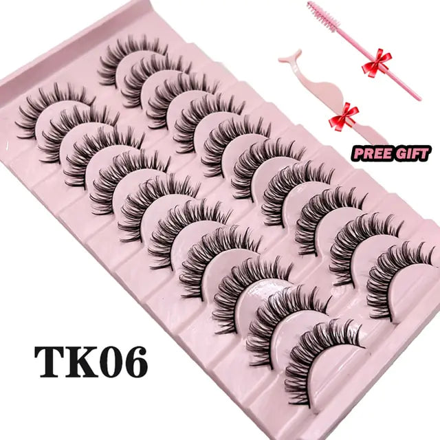 LuxeFluff Russian Mink Strip Lashes - Glamorize Hair & Beauty 