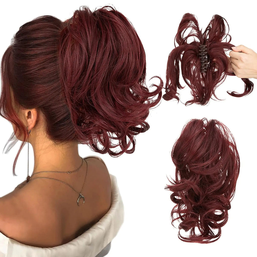 ChicMess Clip-In Hair Bun - Glamorize Hair & Beauty 