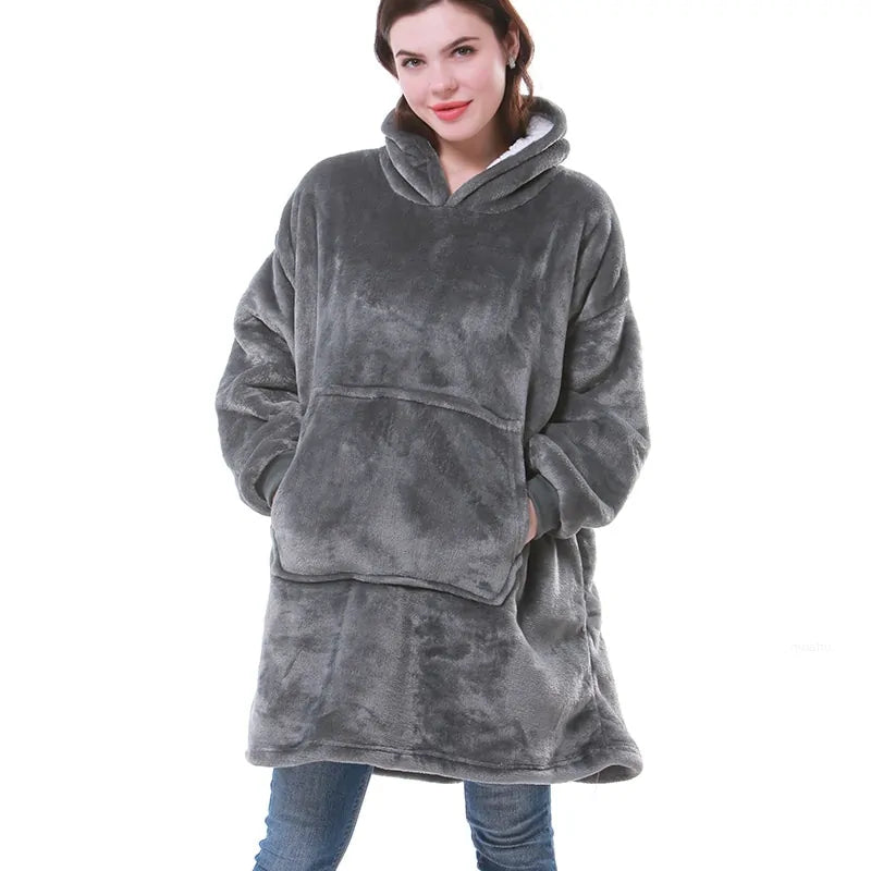 CozyWrap Sleeved Blanket Robe - Glamorize Hair & Beauty 