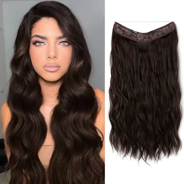 WaveGlam Clip-In Wavy Hair Extensions - Glamorize Hair & Beauty 