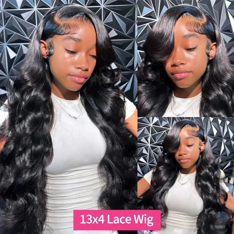 Velvet Wave Body Wave Lace Front Wig – Premium Indian Remy Hair - Glamorize Hair & Beauty 