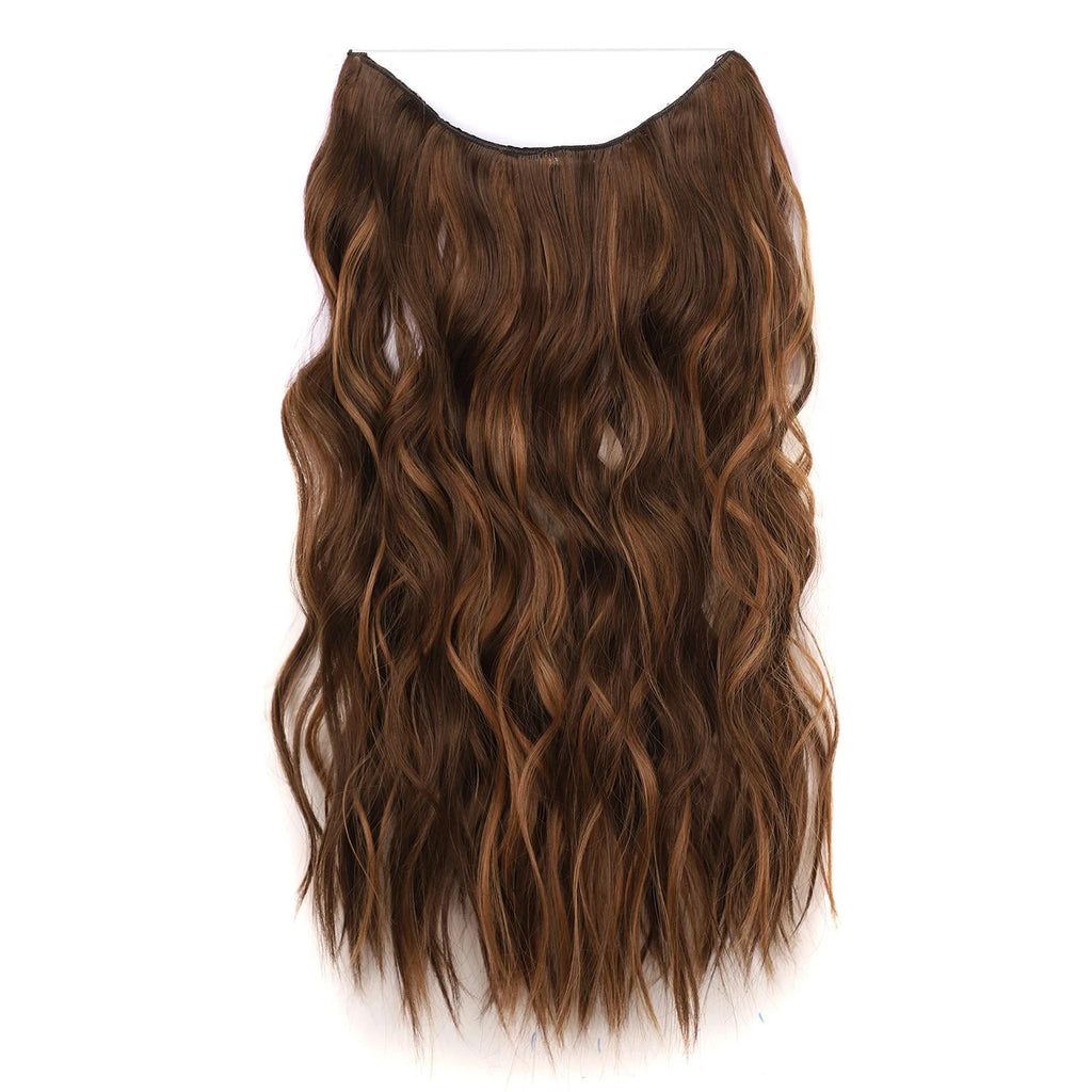 LuxeFlow Invisible Wave Extensions – Seamless One-Piece Hair Boost - Glamorize Hair & Beauty 