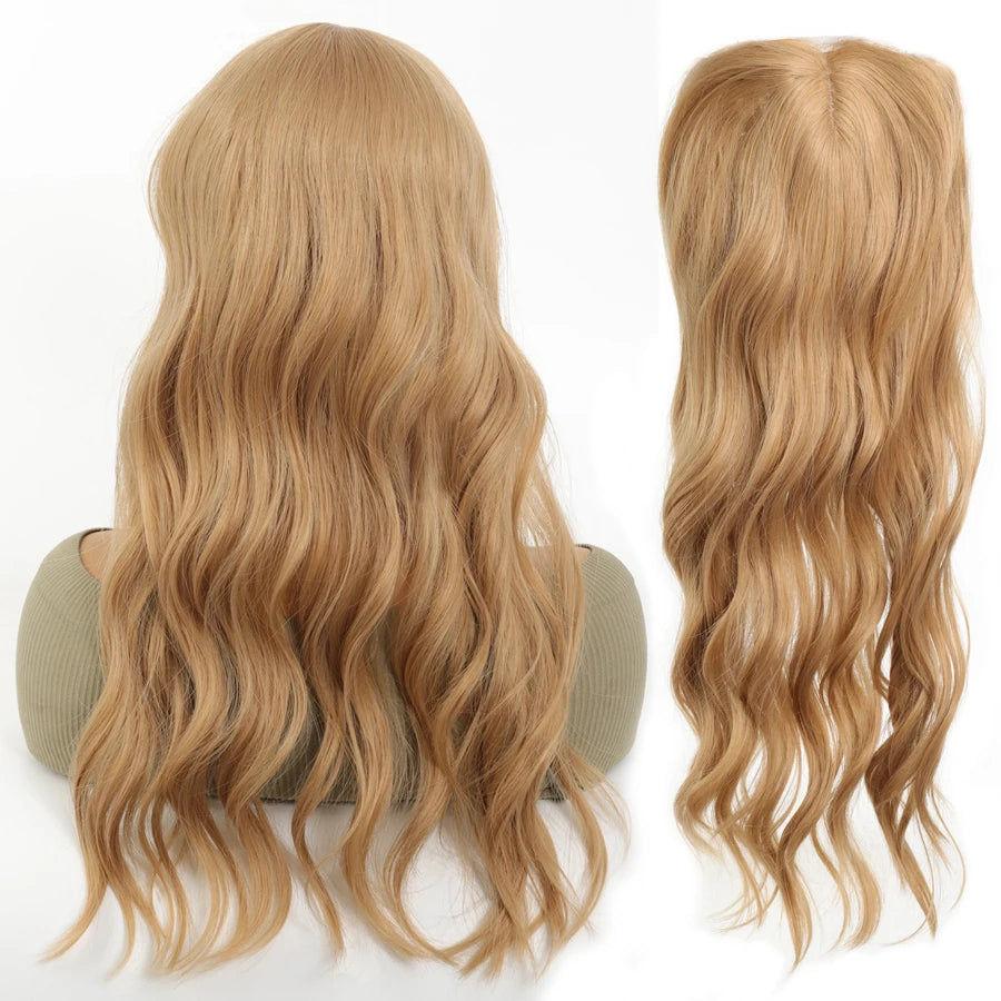 WaveGlam Clip-On Topper – 22" Natural Waves - Glamorize Hair & Beauty 