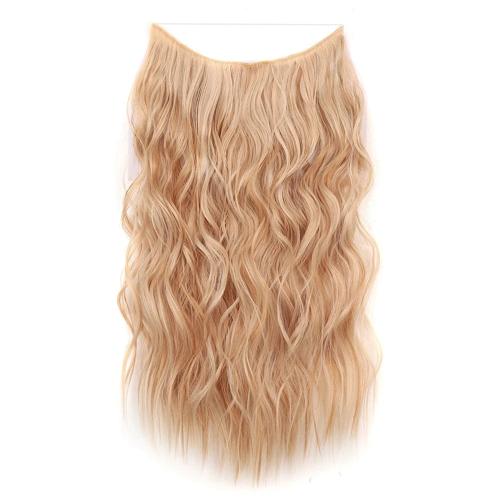 LuxeFlow Invisible Wave Extensions – Seamless One-Piece Hair Boost - Glamorize Hair & Beauty 