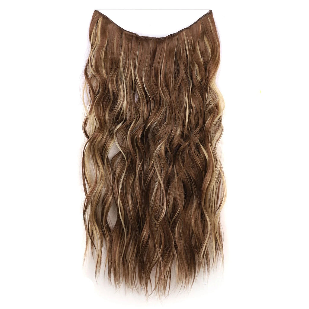 LuxeFlow Invisible Wave Extensions – Seamless One-Piece Hair Boost - Glamorize Hair & Beauty 