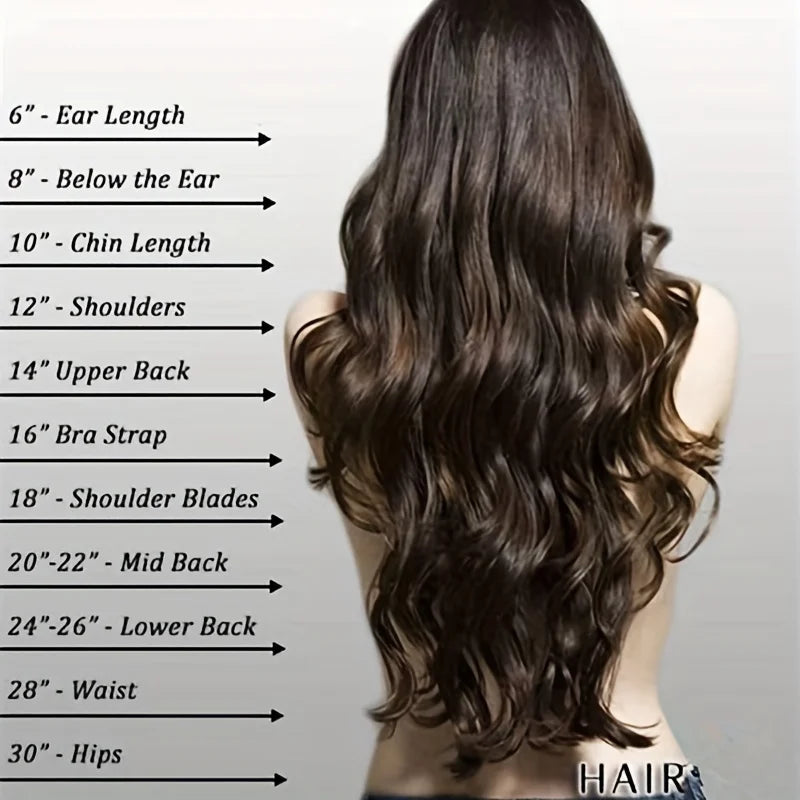 LuxeWave U-Shaped Clip-In Extensions – Effortless Length & Volume - Glamorize Hair & Beauty 