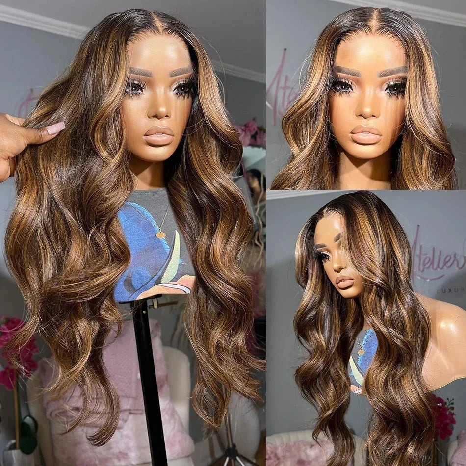 InstaGlam Ombre Body Wave HD Lace Wig – Ready-to-Wear Perfection - Glamorize Hair & Beauty 