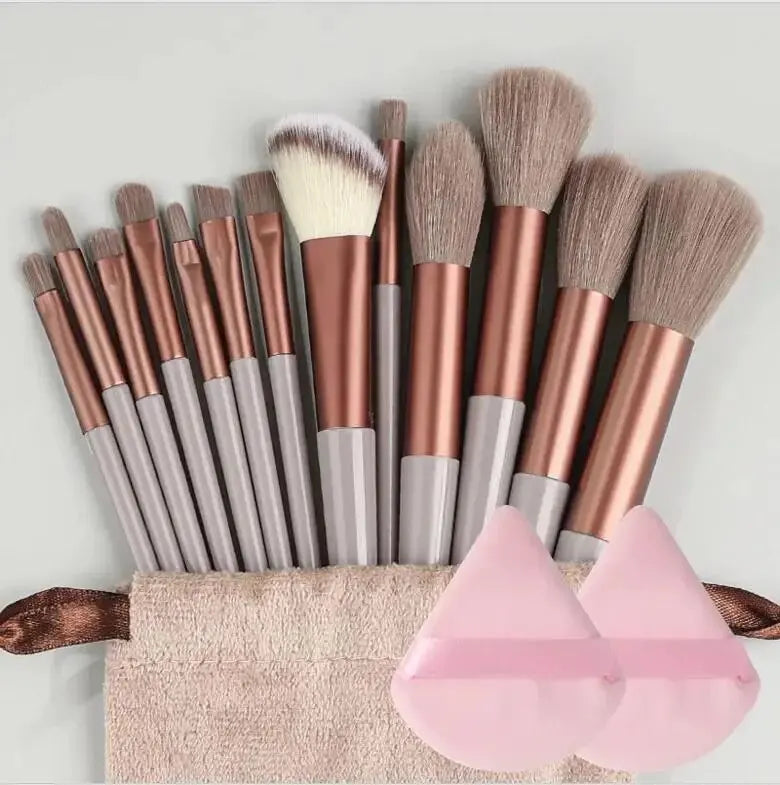 LuxeBlend™ Professional Makeup Brush Set – Soft Fluffy Precision Tools - Glamorize Hair & Beauty 