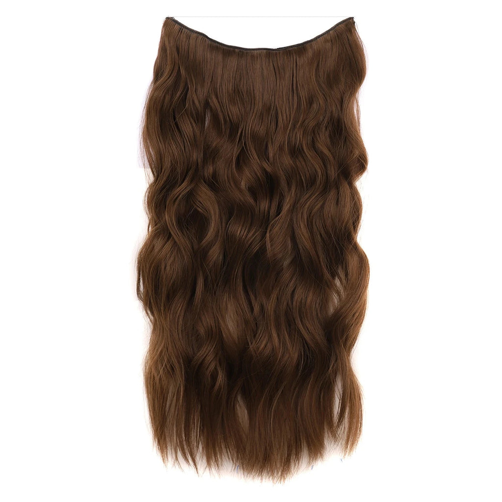 LuxeFlow Invisible Wave Extensions – Seamless One-Piece Hair Boost - Glamorize Hair & Beauty 