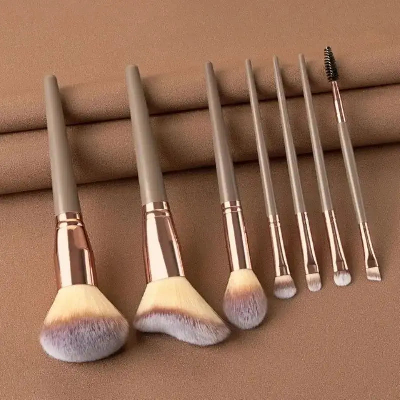 LuxeBlend™ Professional Makeup Brush Set – Soft Fluffy Precision Tools - Glamorize Hair & Beauty 