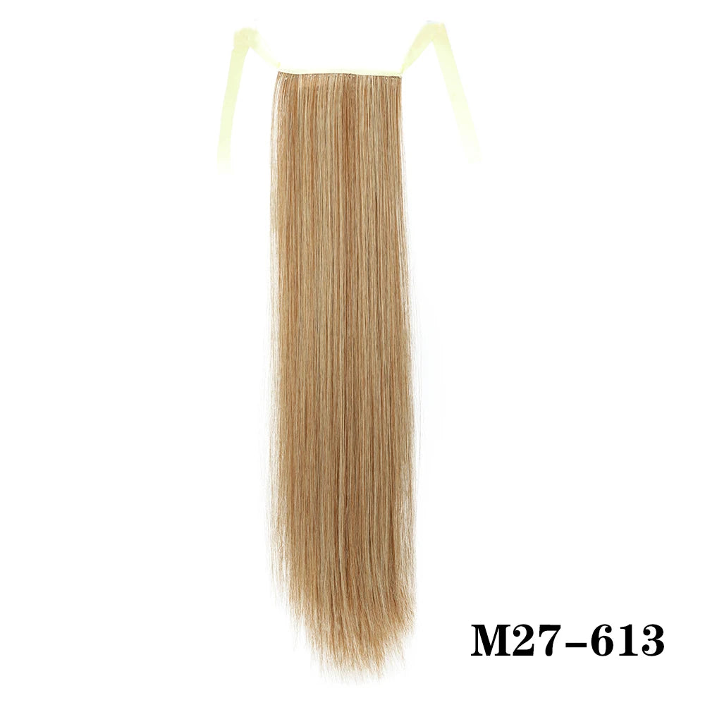 Glam Pony 32" Clip-In Straight Ponytail – Instant Volume & Style Extension - Glamorize Hair & Beauty 