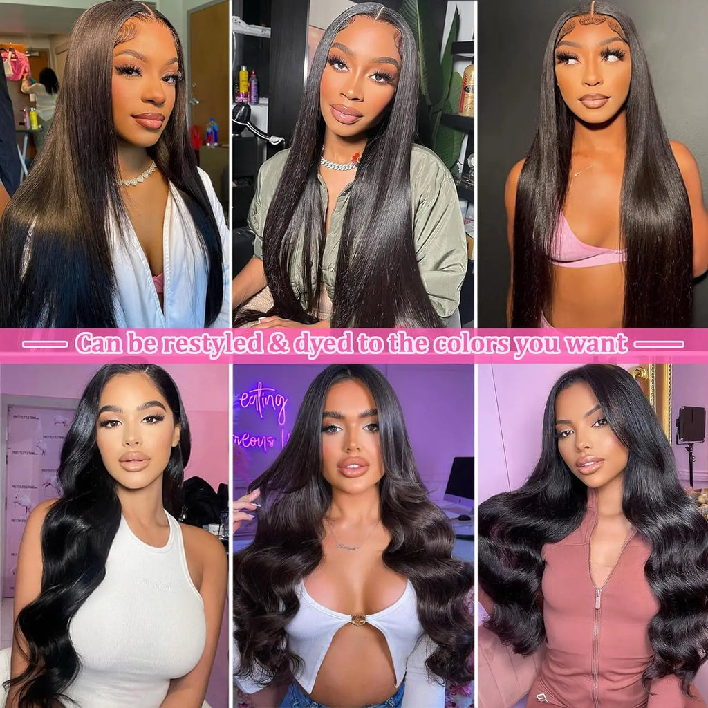 Silky Straight Clip-In Extensions – 100% Brazilian Virgin Hair - Glamorize Hair & Beauty 