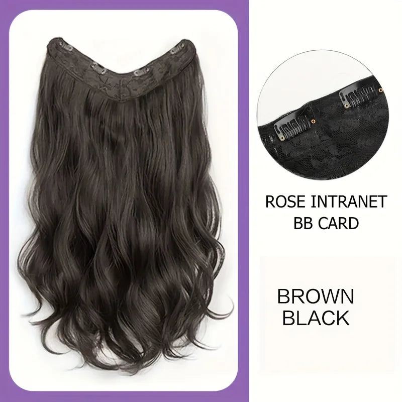 LuxeWave U-Shaped Clip-In Extensions – Effortless Length & Volume - Glamorize Hair & Beauty 