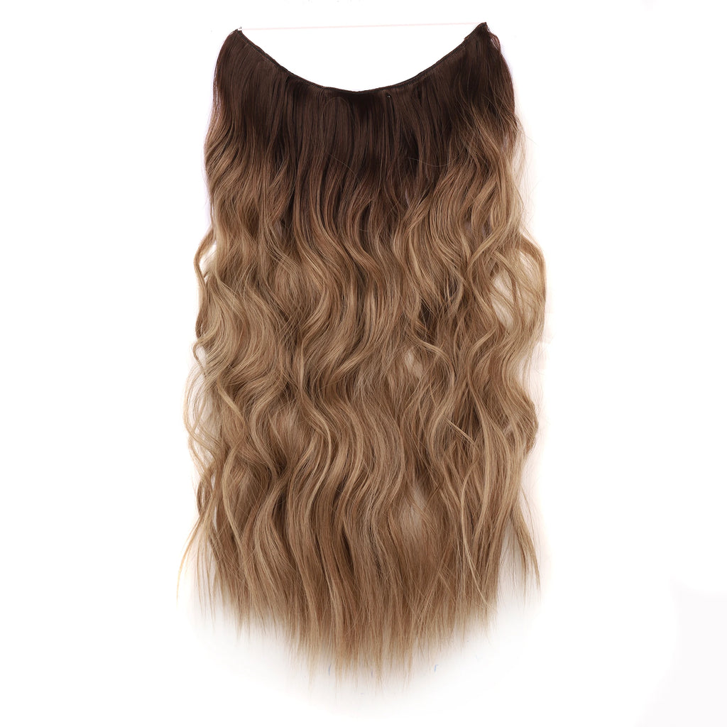 LuxeFlow Invisible Wave Extensions – Seamless One-Piece Hair Boost - Glamorize Hair & Beauty 