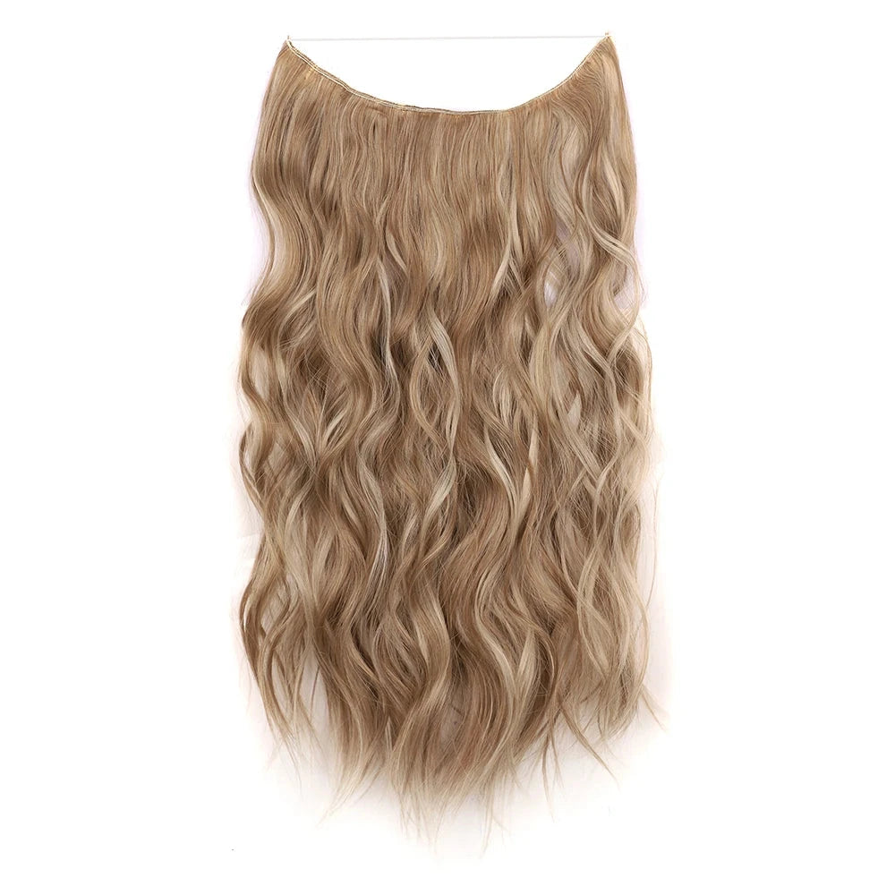 LuxeFlow Invisible Wave Extensions – Seamless One-Piece Hair Boost - Glamorize Hair & Beauty 