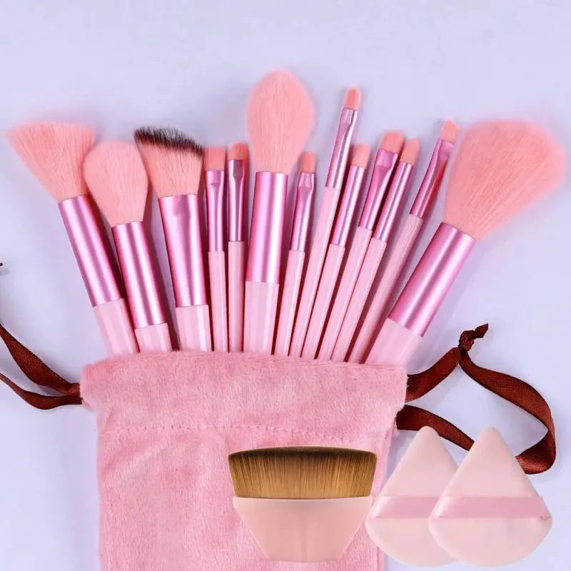 LuxeBlend™ Professional Makeup Brush Set – Soft Fluffy Precision Tools - Glamorize Hair & Beauty 