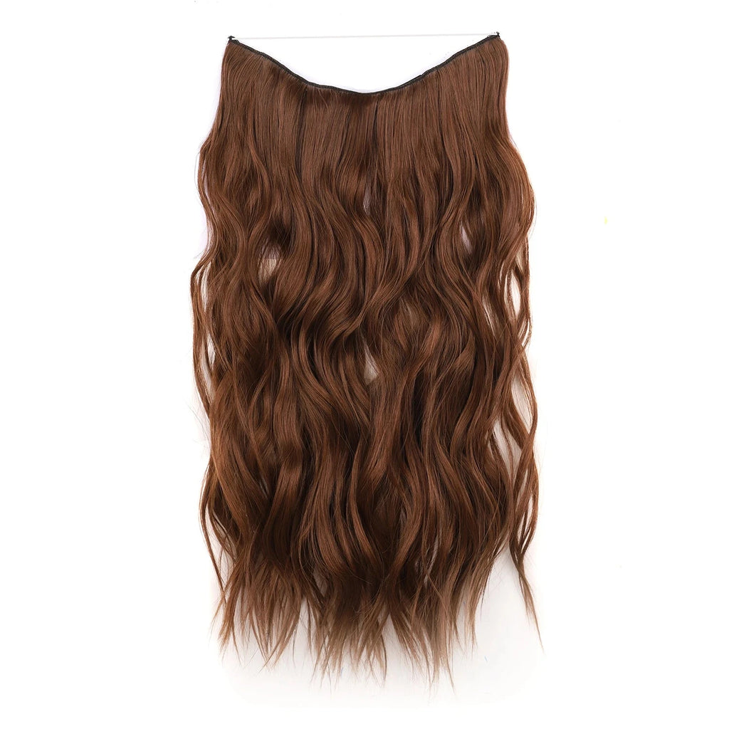 LuxeFlow Invisible Wave Extensions – Seamless One-Piece Hair Boost - Glamorize Hair & Beauty 