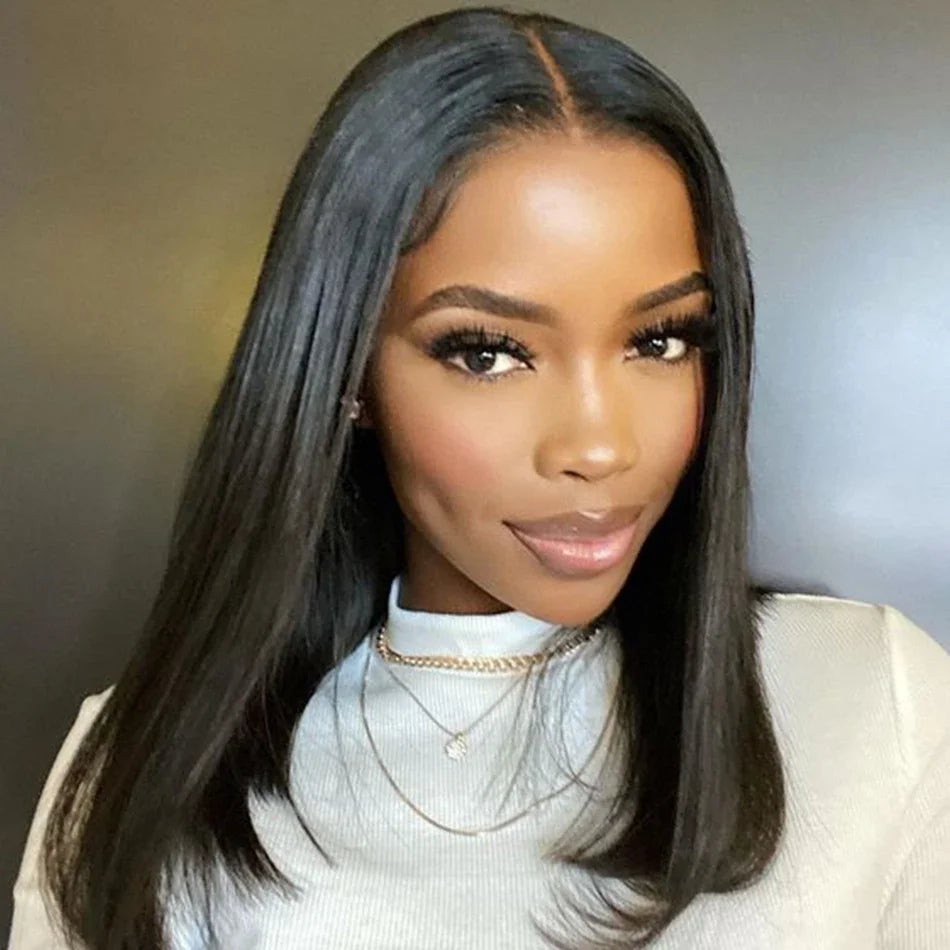 Elite Luxe 16" Human Hair Bob Wig | 180% Volume Perfection - Glamorize Hair & Beauty 