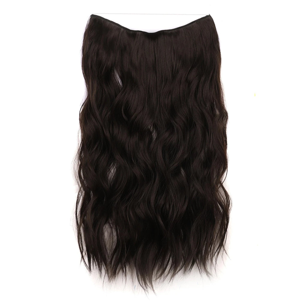 LuxeFlow Invisible Wave Extensions – Seamless One-Piece Hair Boost - Glamorize Hair & Beauty 