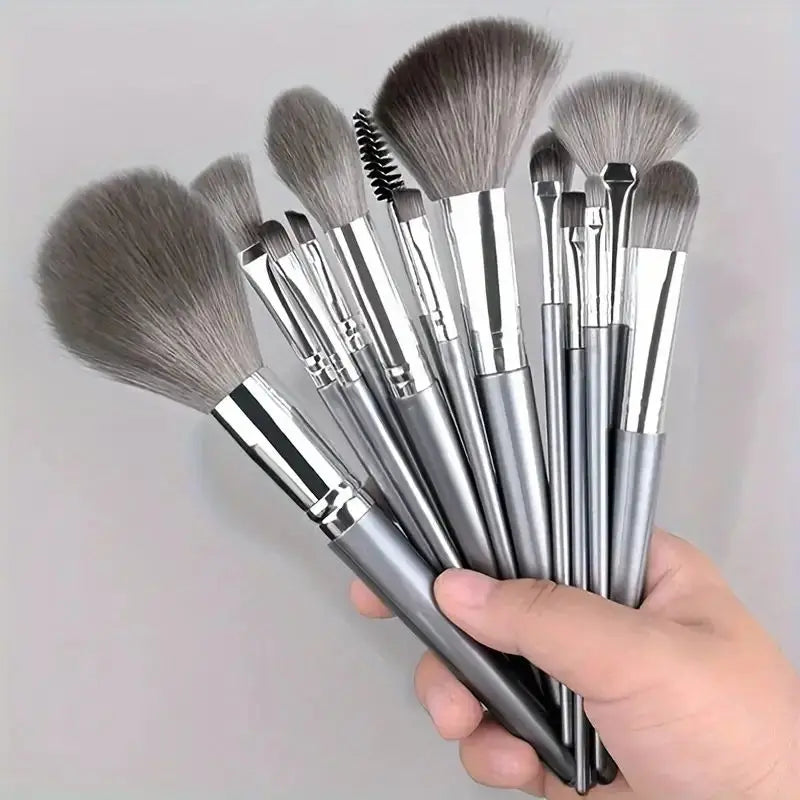 LuxeBlend™ Professional Makeup Brush Set – Soft Fluffy Precision Tools - Glamorize Hair & Beauty 